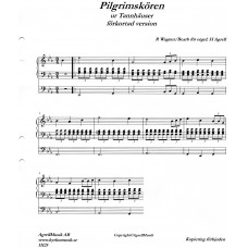 Pilgrimskören förkortad version /R Wagner